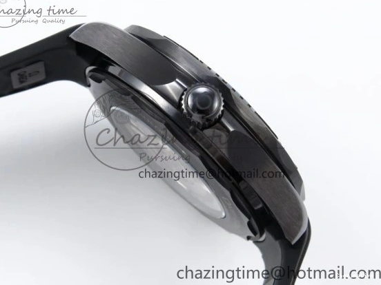 0405 Seamaster 300m 43.5mm Black Ceramic S+F 1:1 Best Edition Black Dial on Black Rubber Strap A WrinkleFree 7731